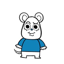 Personaje original de Woofy y Ballgum!