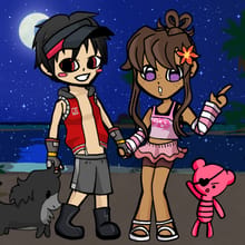 Summer couple (WIP) -Chocomimi