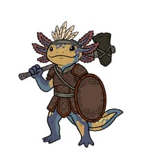 Axolotl Warrior Maker