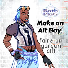 Make an Alt Man! The Bath Plug Dress Up Game