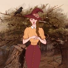 Vintage Witch Doll
