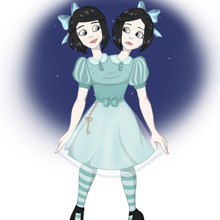 Conjoined twin dress up