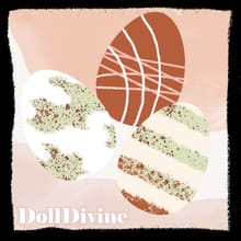 Boho Easter Egg