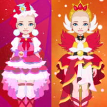 WIP: Mix and Match Red Magical Girls Outfits