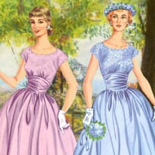 1950s Bridal Party Paper Dolls
