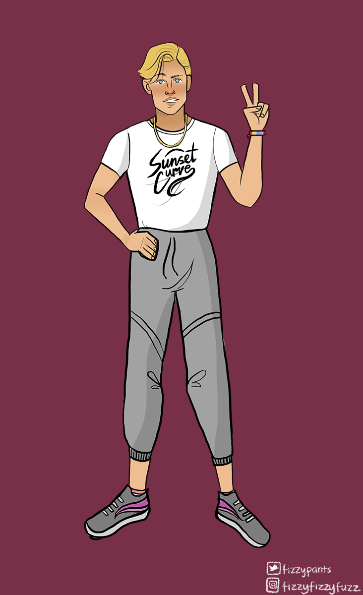 cutey :3 made with Alex dress up game