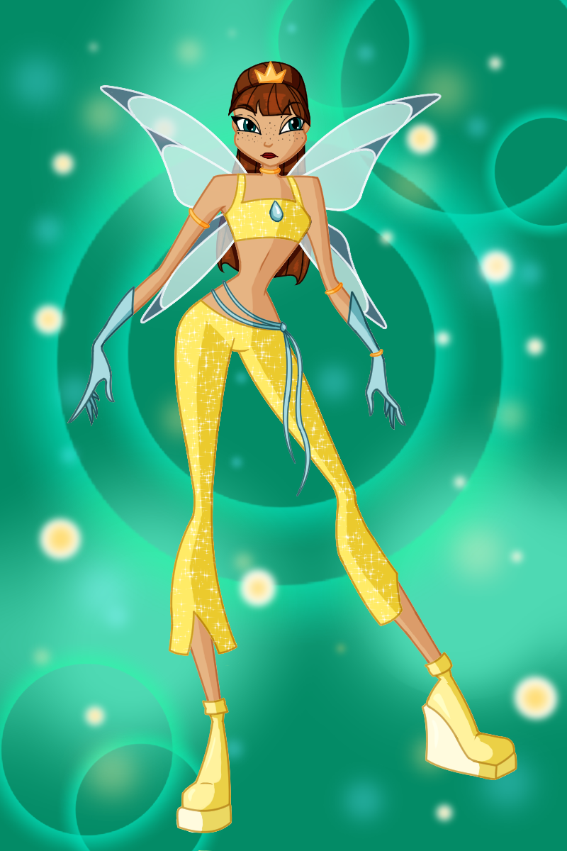 Yellow Fairy made with Guardian Fairy Maker
