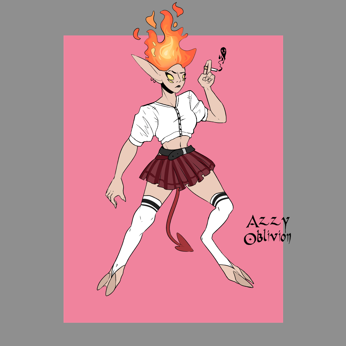 Monster Girl made with Monster Girl Maker