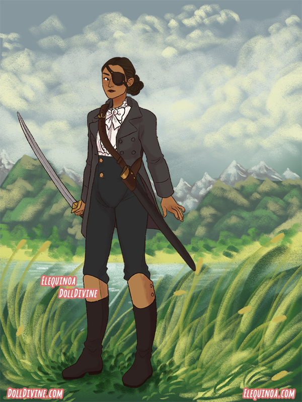 nadia - at war made with Regency Scenery