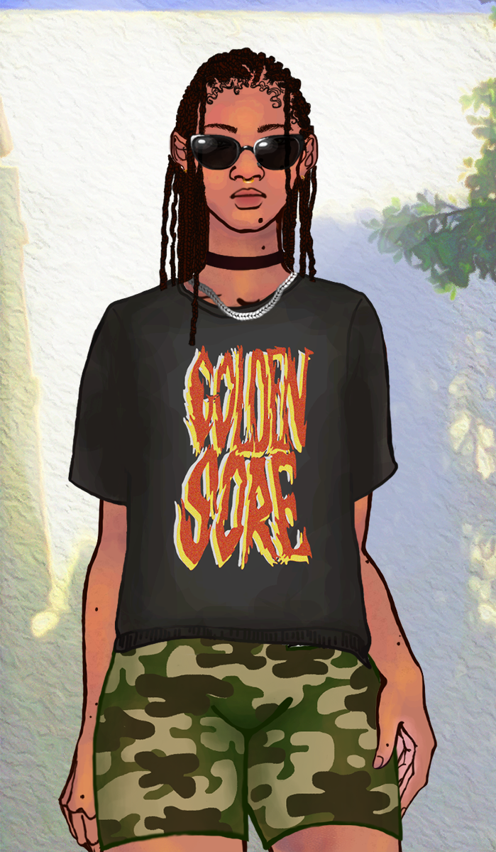 Goldi made with Butchy Femme Dressup