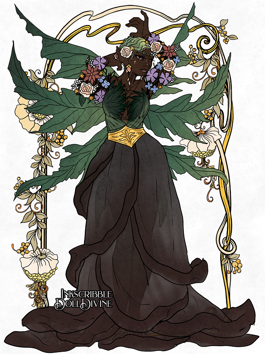 Lady Pari Rosina made with Forest Fae