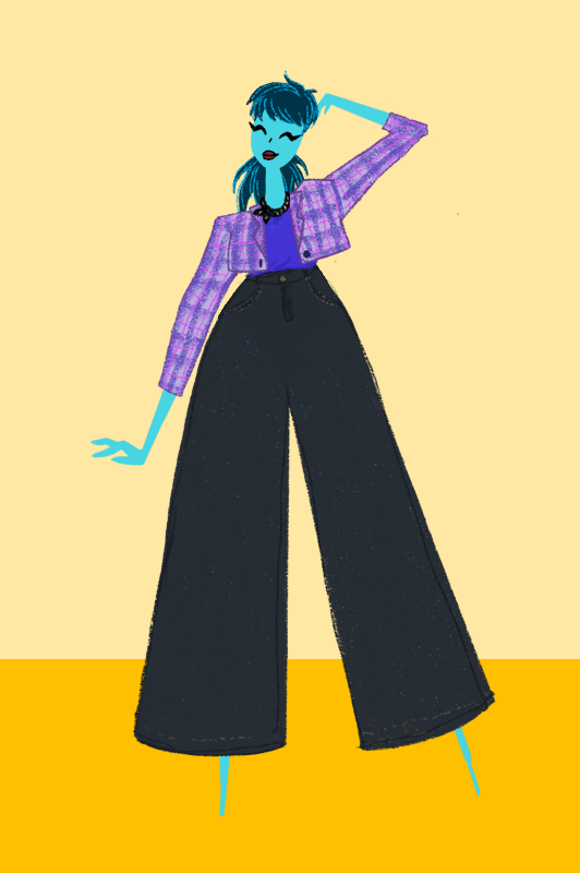 Just a cool lesbian made with geegee dress up maker