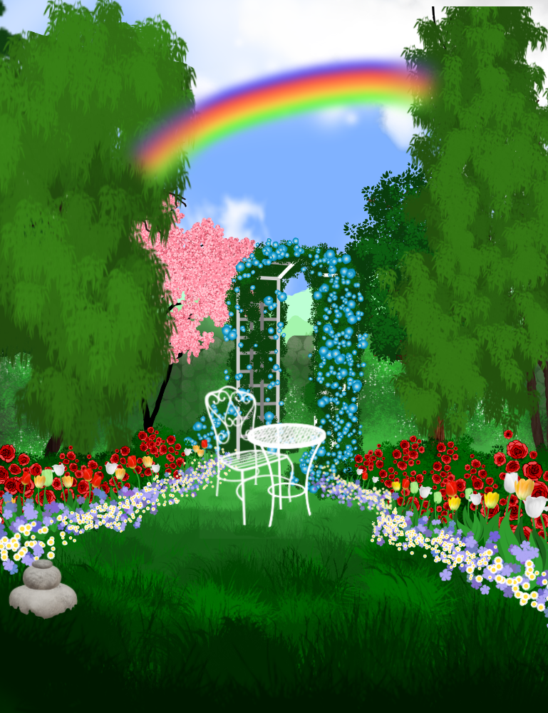 nice garden made with Garden Meiker