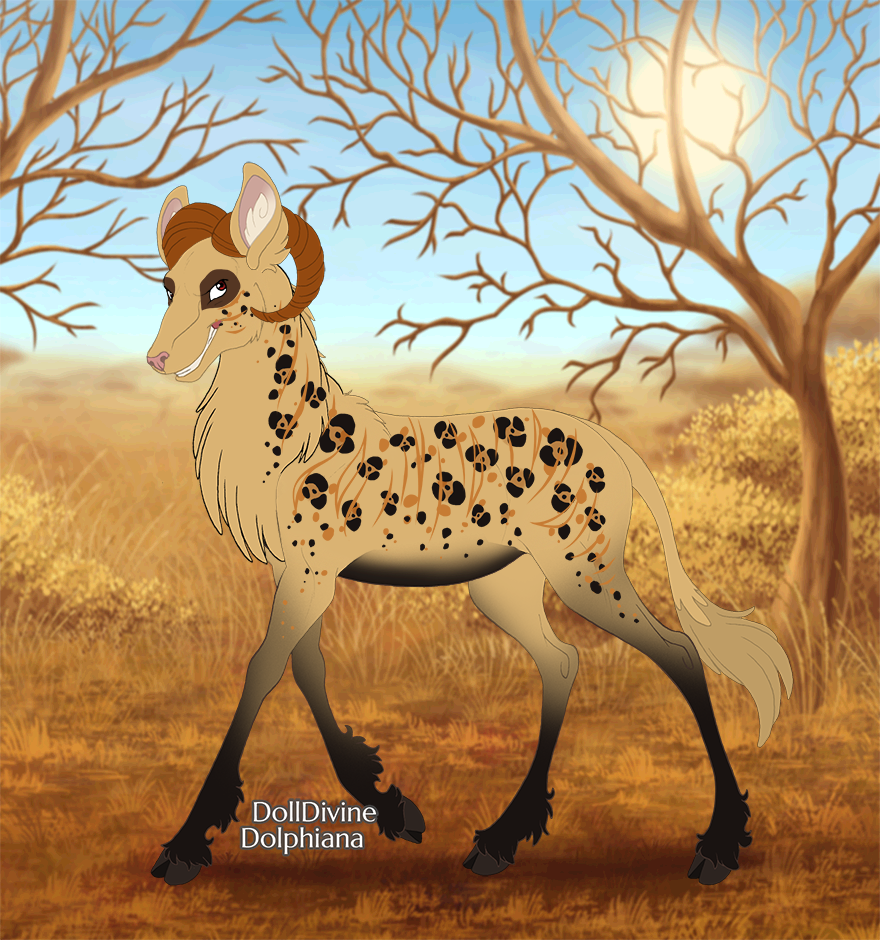 A Canequine made with Hoof & Antler