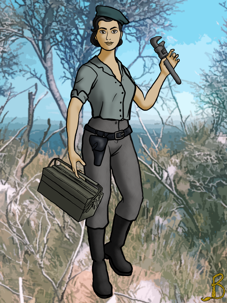 A French Partisan made with Wartime heroine
