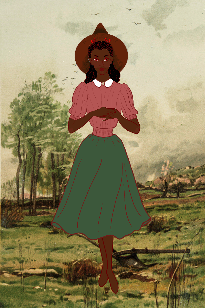 Unnamed made with Vintage Witch Doll