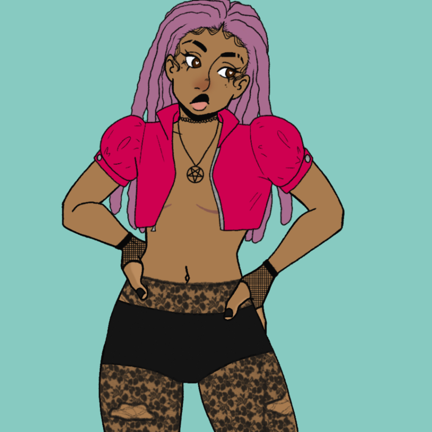 Rave Witch made with Non-binary maker