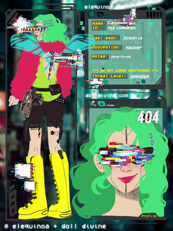 i'm in. made with Cyber Character