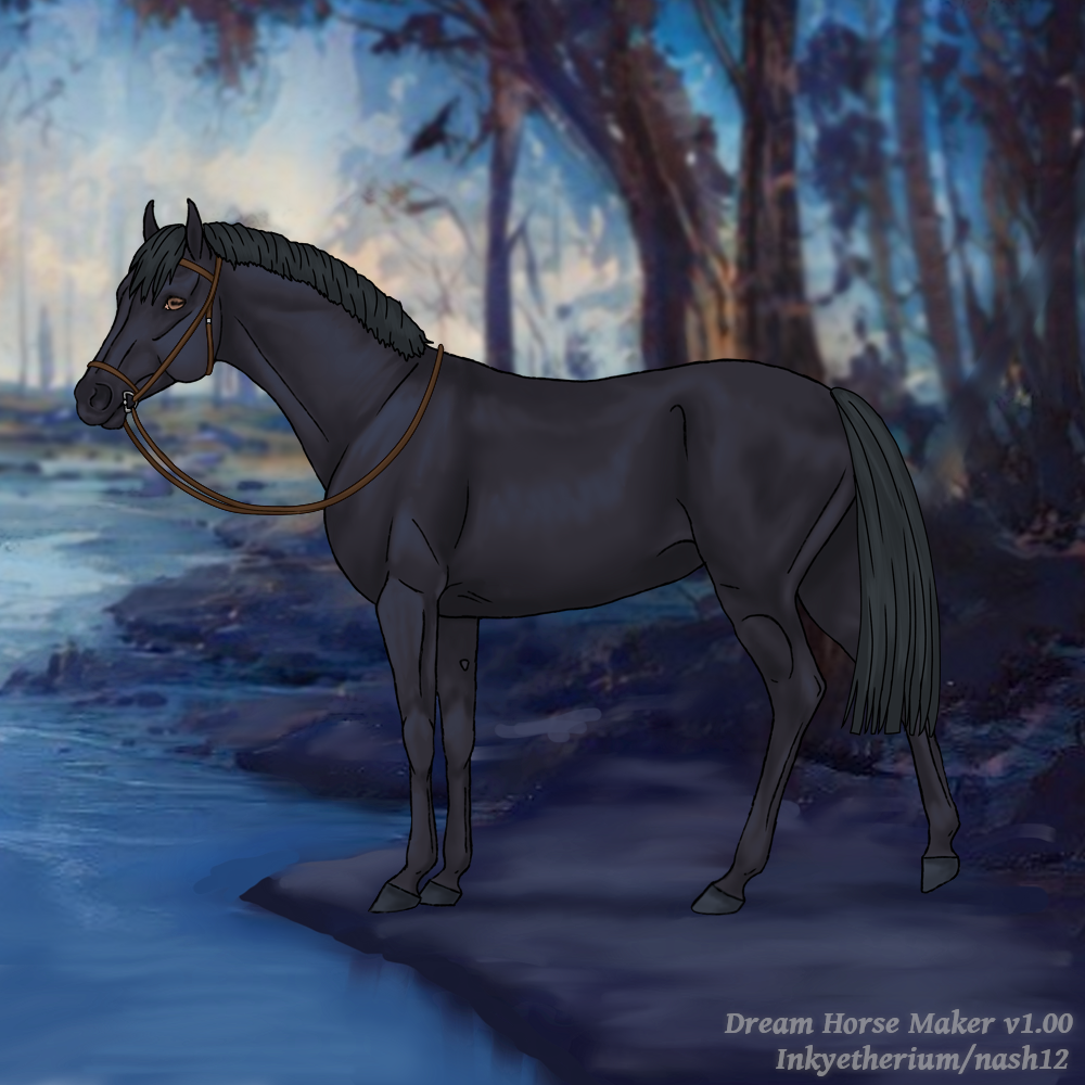 Midnight made with Dream Horse Maker v1.00