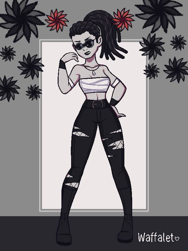 Sand made with Monster girl maker