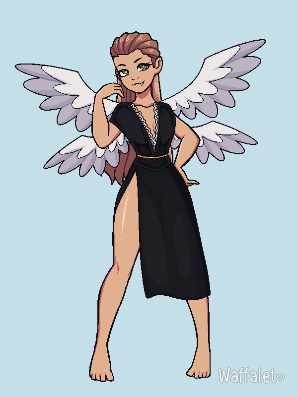 Daphne made with Monster girl maker