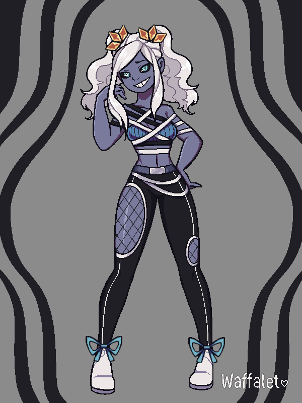 Yas made with Monster girl maker