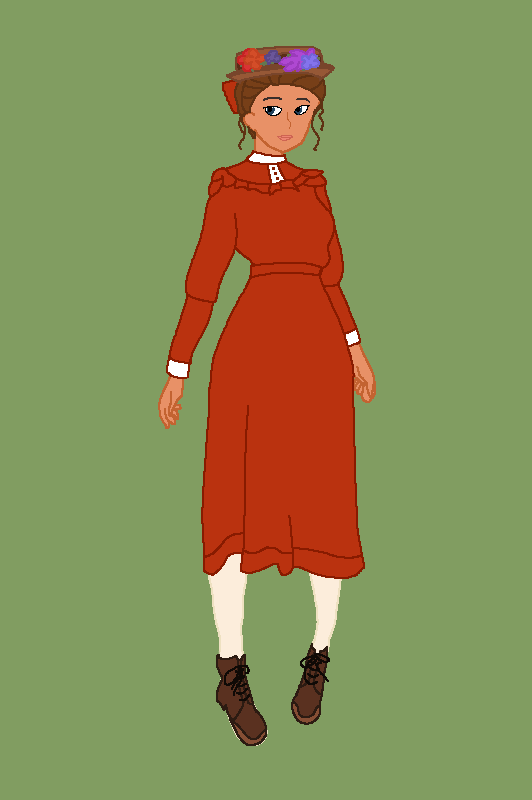Red made with Anna with an A