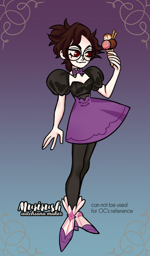 witchsona made with witchsona maker [1.3v] by murirush
