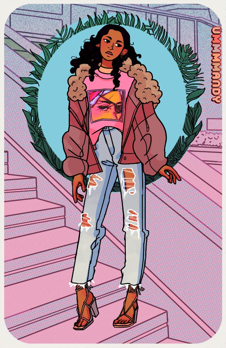 Athena made with dress up, schmess up