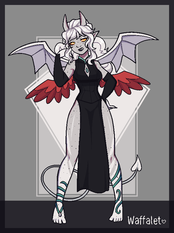 Ariadne, but call me "Ari" made with Monster girl maker