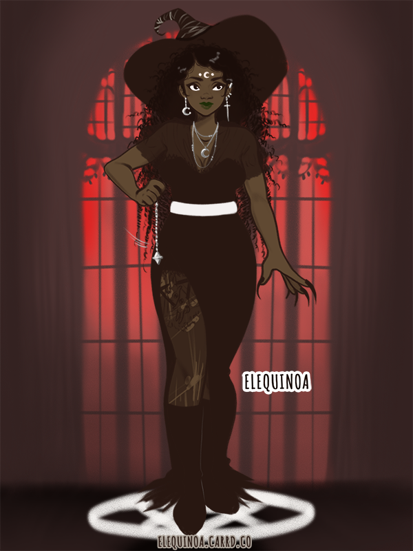 hewwoween Ama? made with Glam Witch
