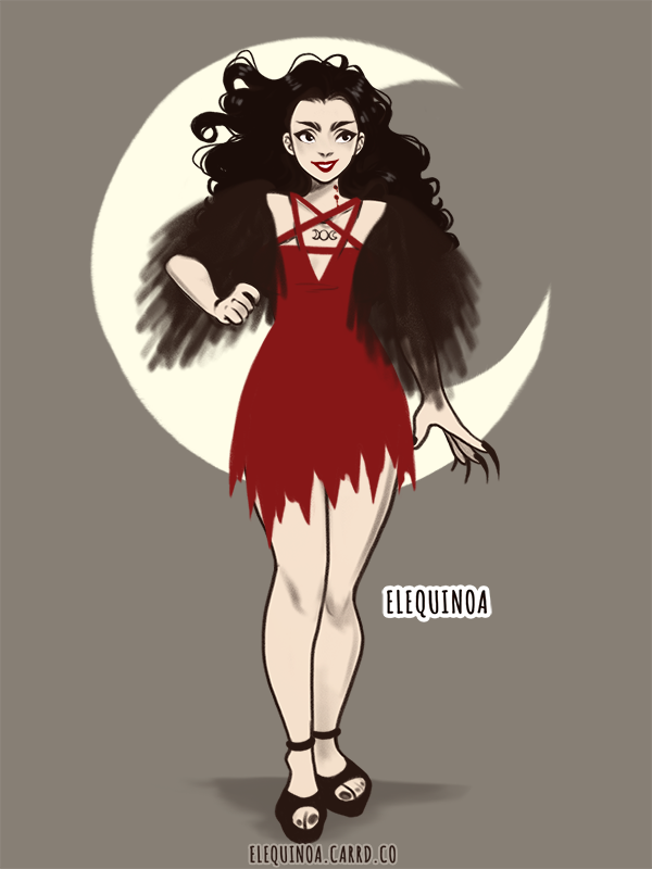 Scarlet made with Glam Witch