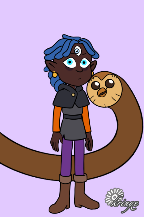 Beastkeeper Oracle Student made with The Owl, the Witch and the House