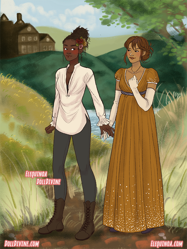A Memory (Valentina) made with Regency Scenery