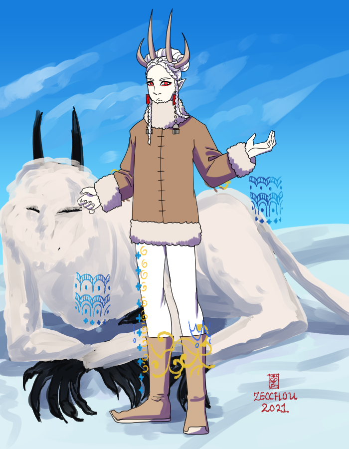 Lover of the Yeti made with Travel Through Ice and Smoke