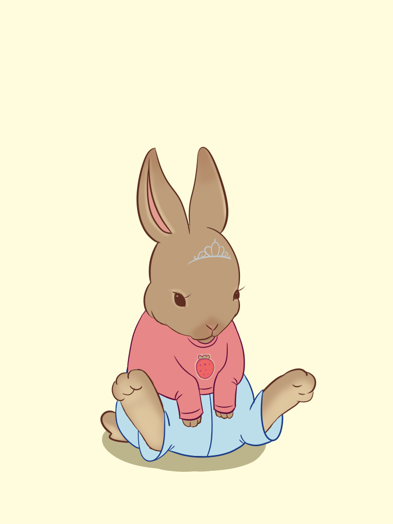 trans bnuy made with Bunny Dress Up