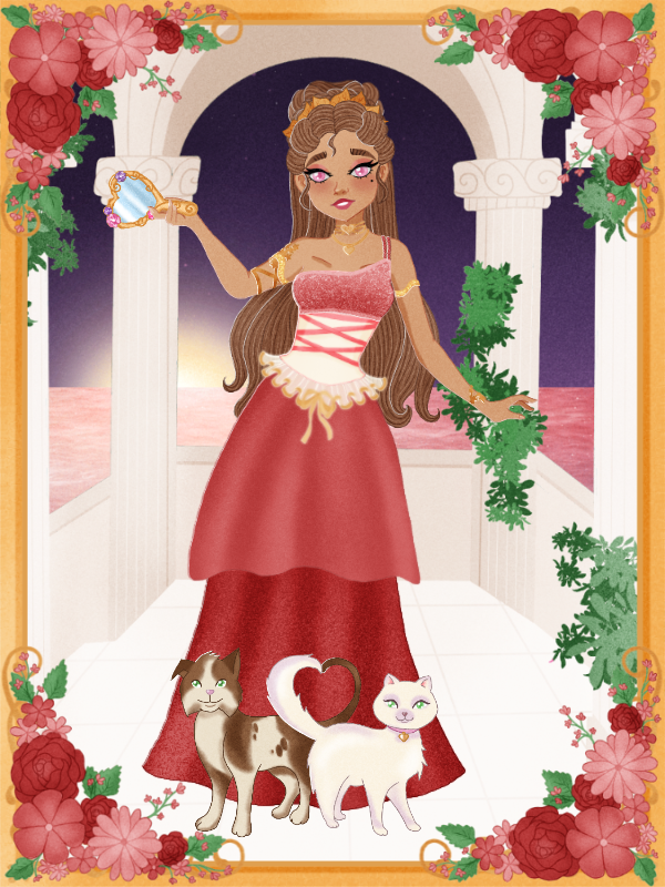 Aphrodite made with Barb's Movie Wardrobe