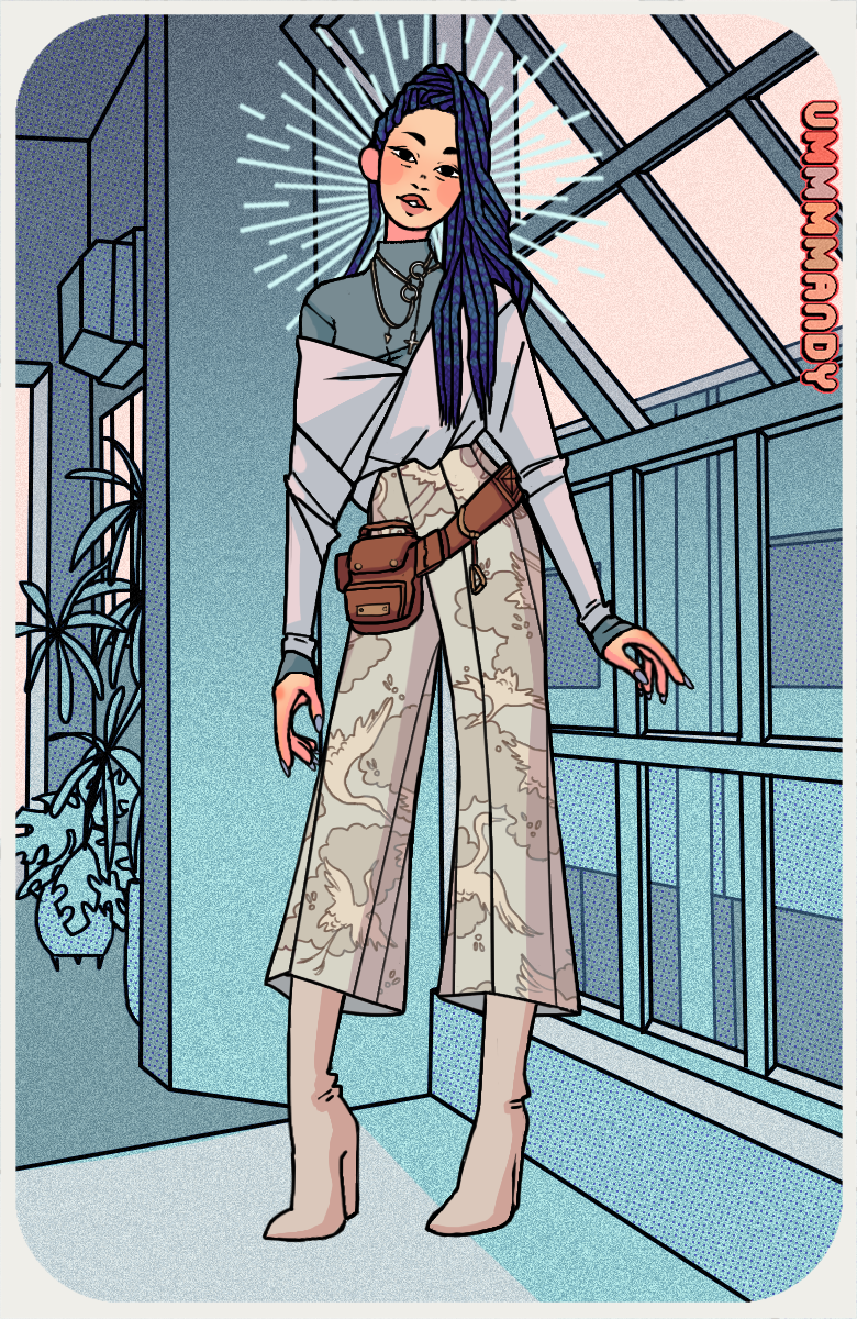 Blu made with dress up, schmess up