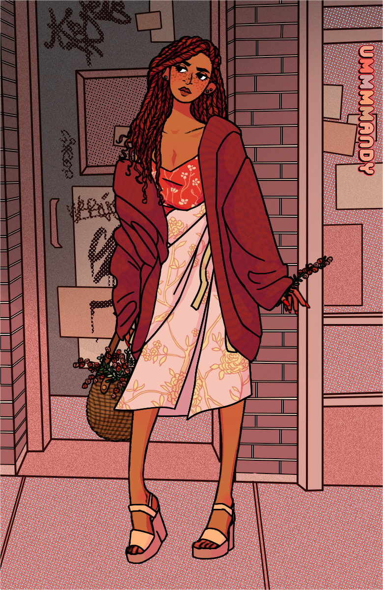 Rose Redd made with dress up, schmess up