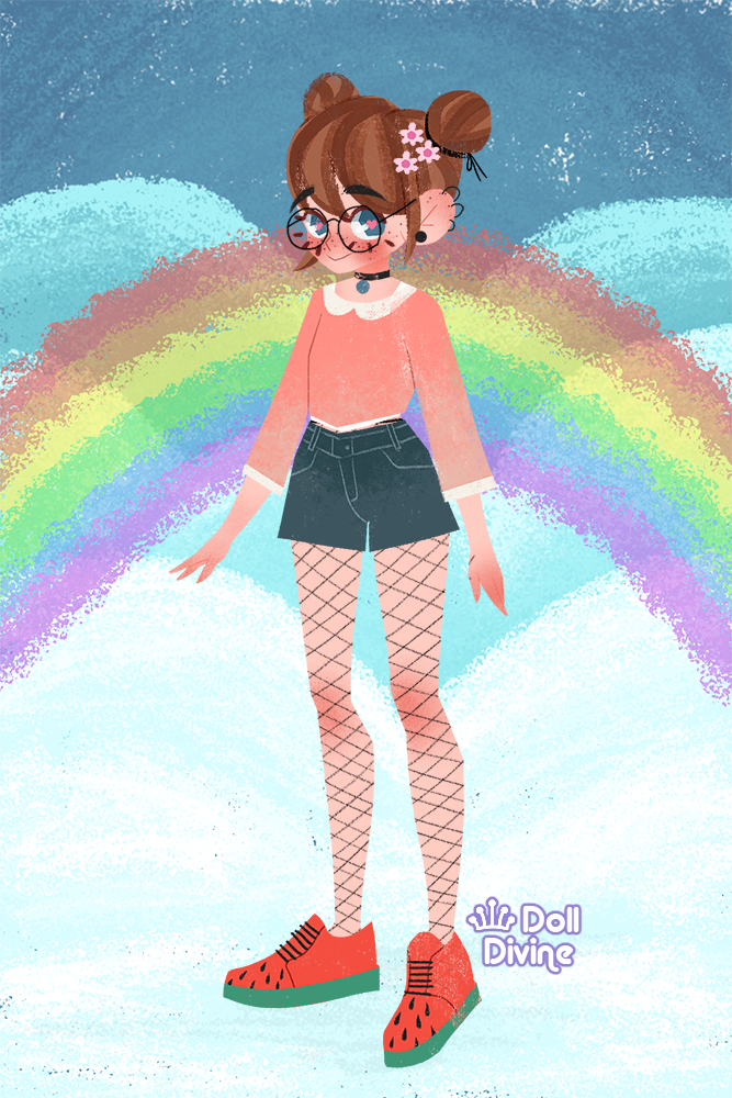 Sally made with Pastel Summer