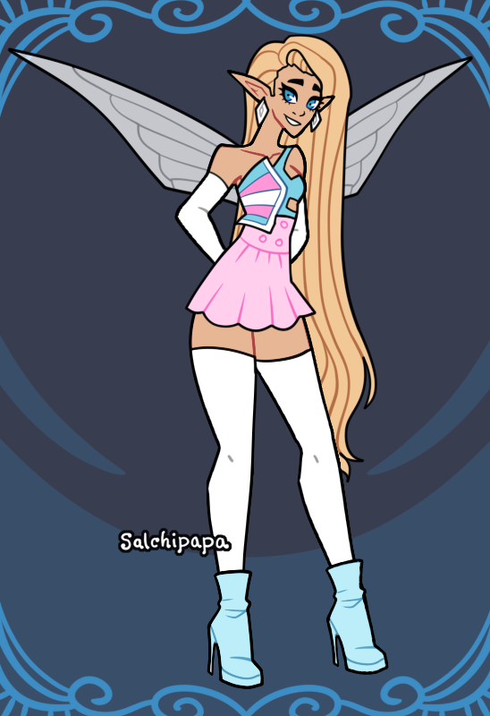Fairy girl made with Fairy Meiker