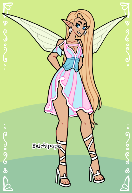 Fairy girl made with Fairy Meiker