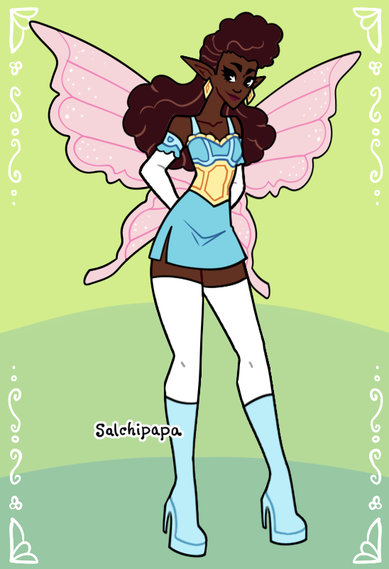 Gentle fairy made with Fairy Meiker