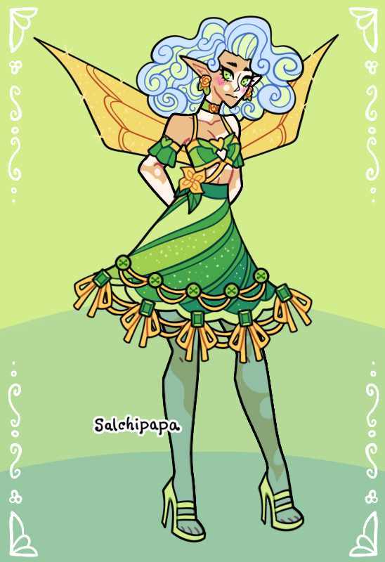 i like green made with Fairy Meiker