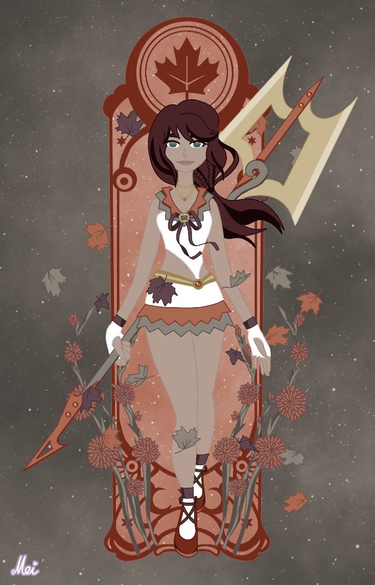 Sailor Leaf made with Moonlight Warrior