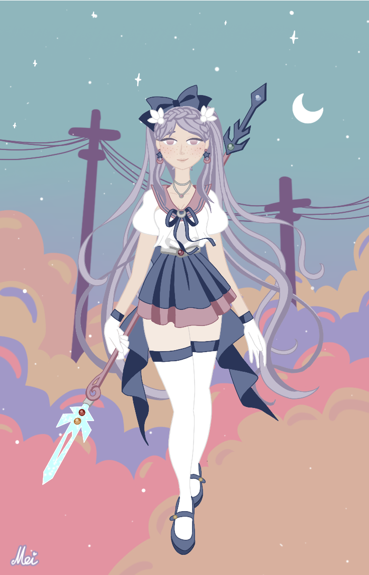 i still can't believe how pretty this game is made with Moonlight Warrior