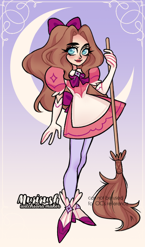 Magical Witch #3 made with witchsona maker [1.3v] by murirush