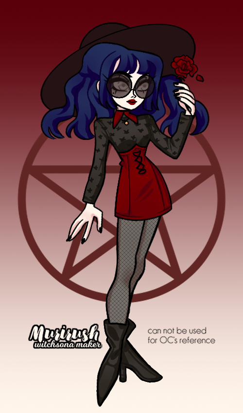 Gothic Witch made with witchsona maker [1.3v] by murirush
