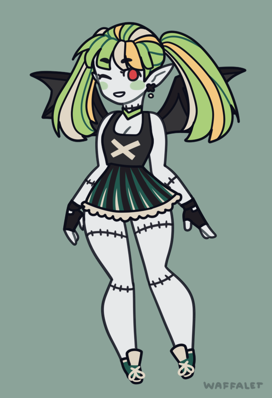 Cheerleader made with Elf girl Maker