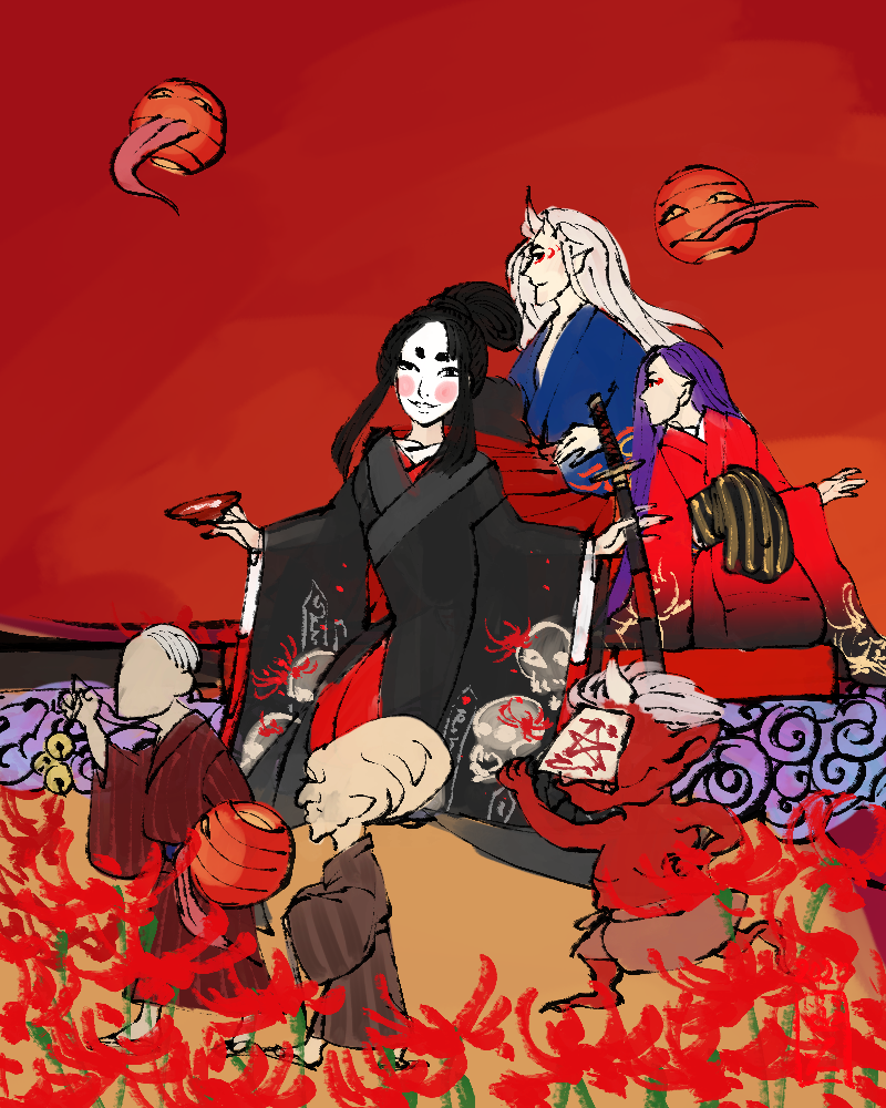 demoness made with Hyakki Yagyou
